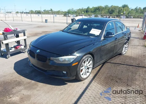 2015 BMW 320I из США, поврежденный, VIN WBA3B1G51FNT05675